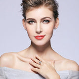 [sterling silver stud earrings] - [mary&william]